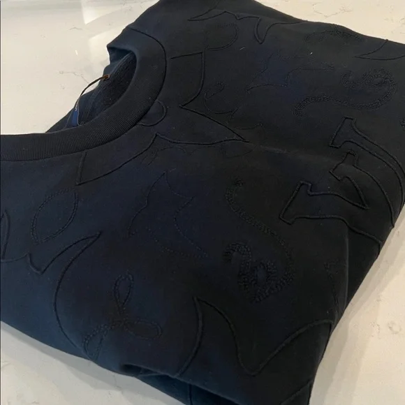 Louis Vuitton Black Sweater